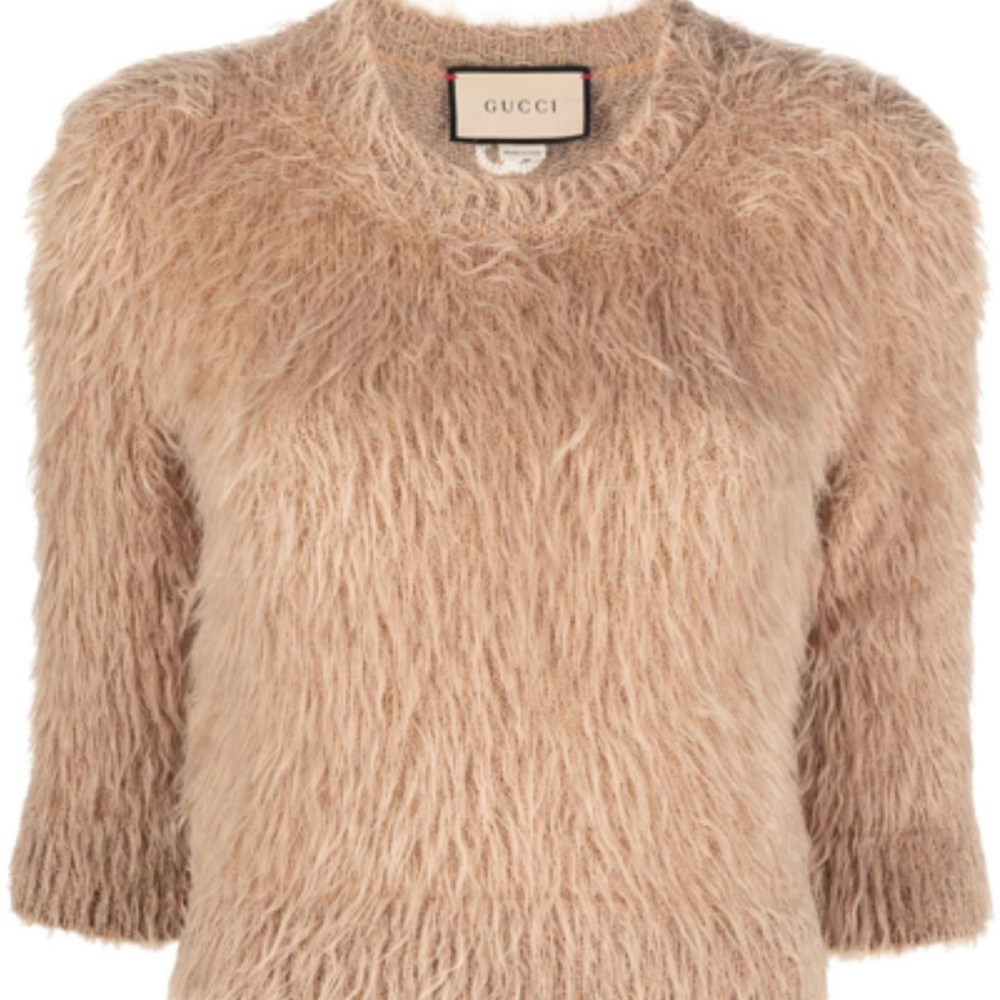 Gucci Beige Knit Sweater